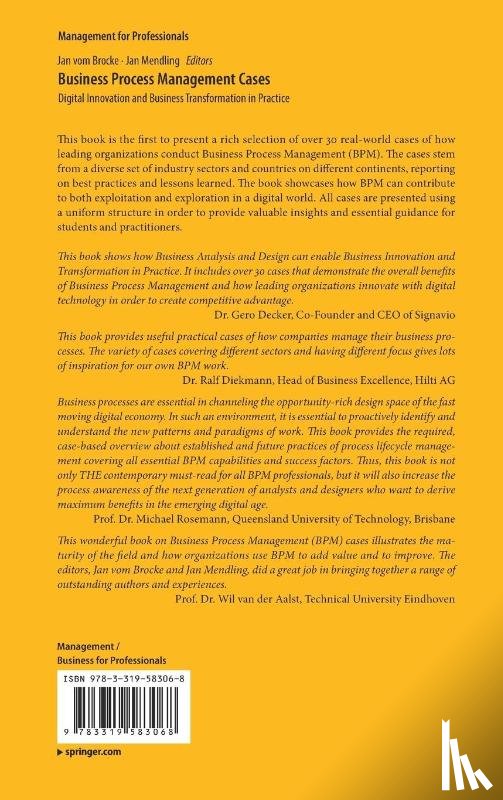  - Business Process Management Cases
