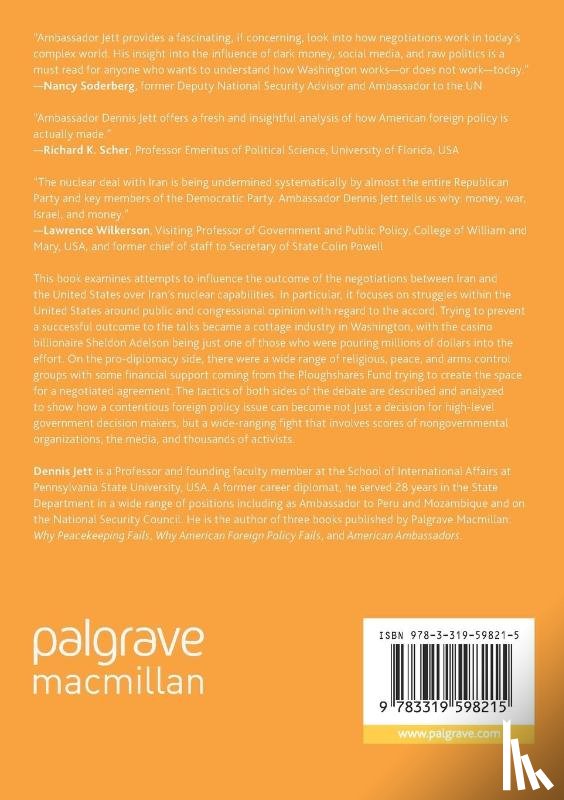 Jett, Dennis C. - The Iran Nuclear Deal