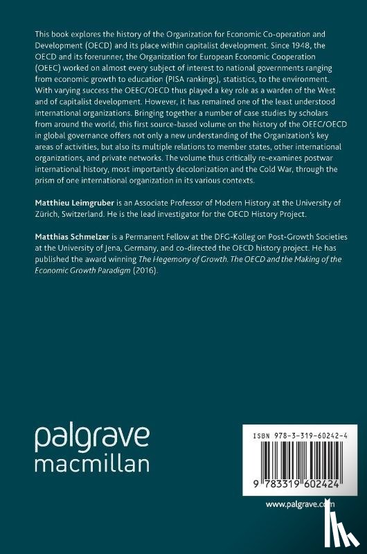  - The OECD and the International Political Economy Since 1948