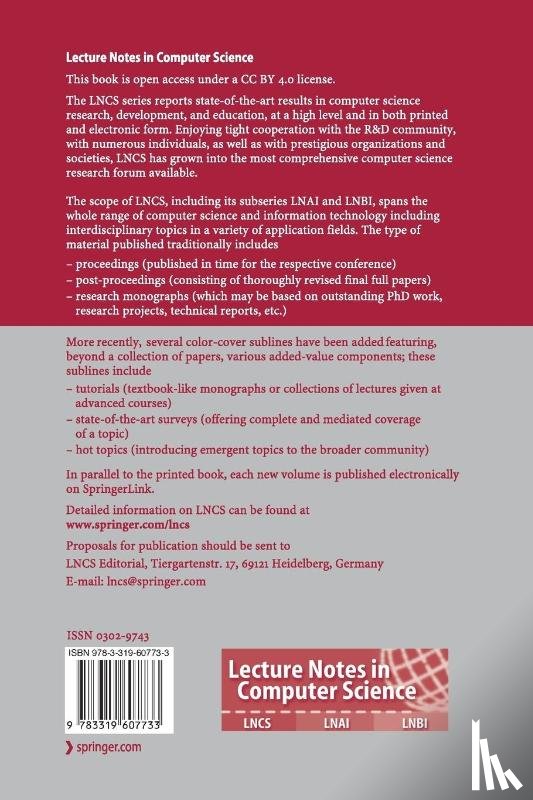  - Security of Networks and Services in an All-Connected World