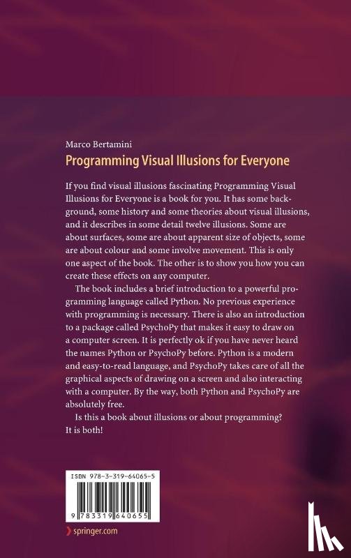Marco Bertamini - Programming Visual Illusions for Everyone