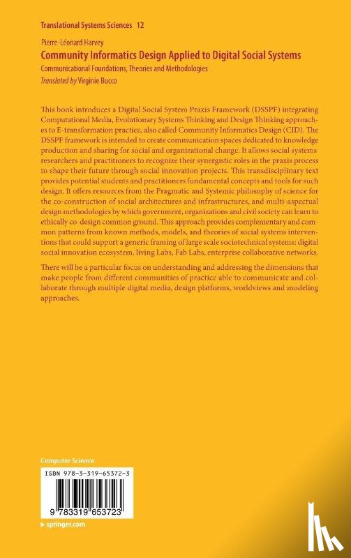 Harvey, Pierre-Leonard - Community Informatics Design Applied to Digital Social Systems