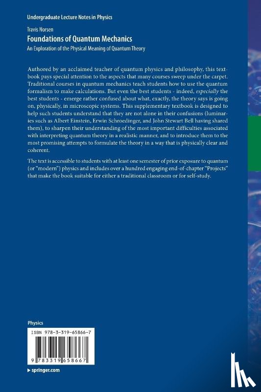 Norsen, Travis - Foundations of Quantum Mechanics