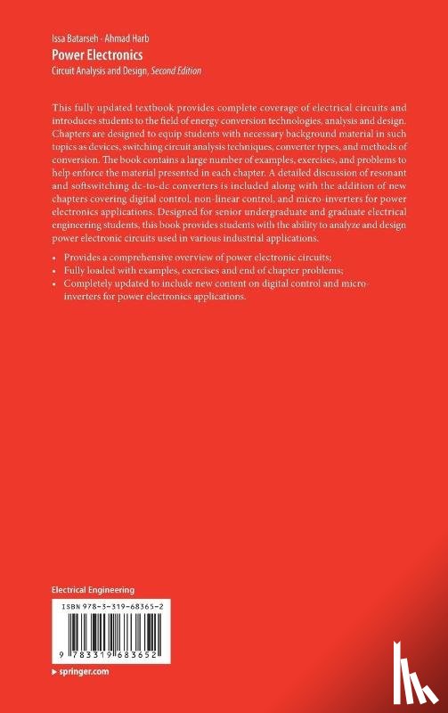 Batarseh, Issa, Harb, Ahmad - Power Electronics