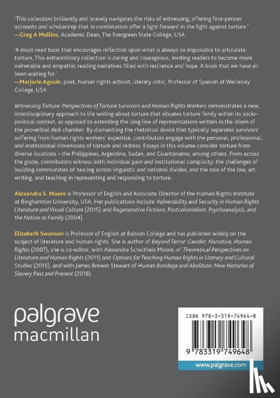  - Witnessing Torture