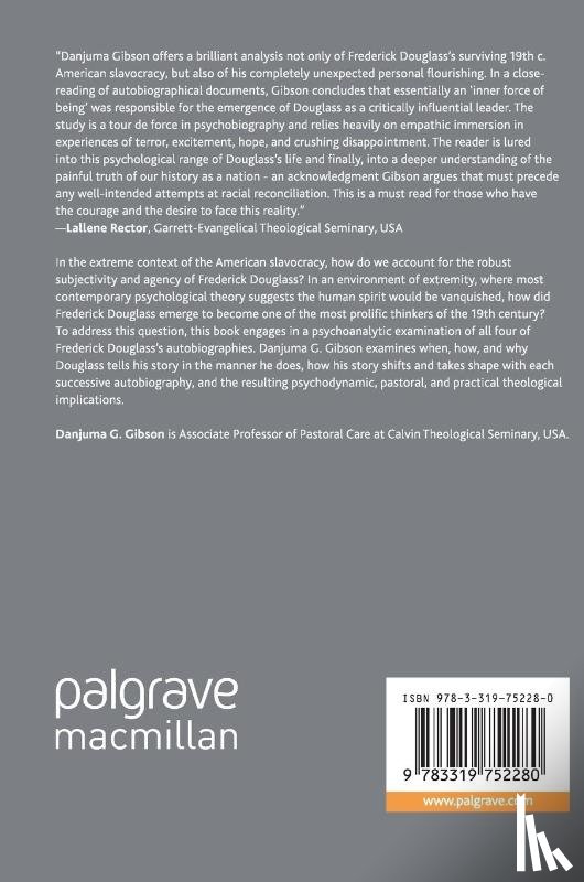 Gibson, Danjuma G. - Frederick Douglass, a Psychobiography