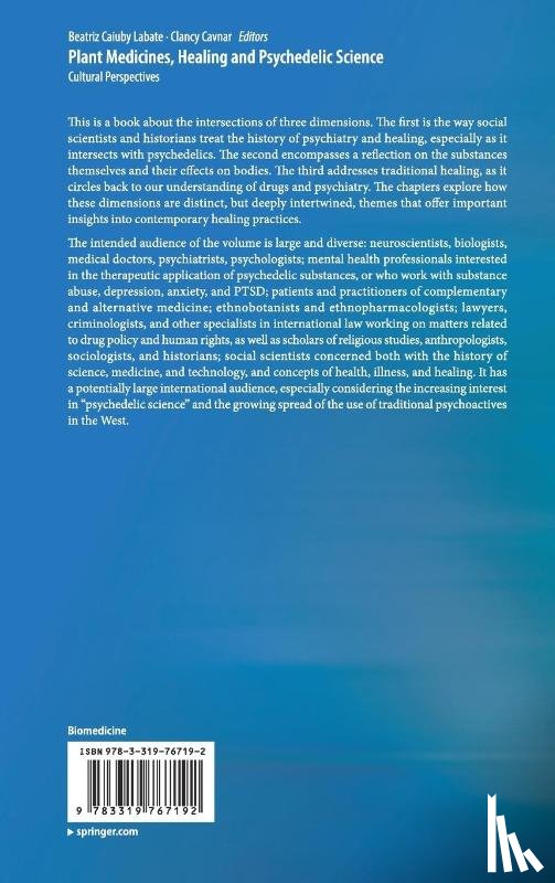 Beatriz Caiuby Labate, Clancy Cavnar - Plant Medicines, Healing and Psychedelic Science