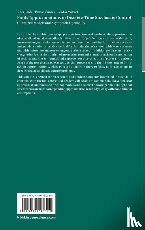 Saldi, Naci, Linder, Tamas, Yuksel, Serdar - Finite Approximations in Discrete-Time Stochastic Control