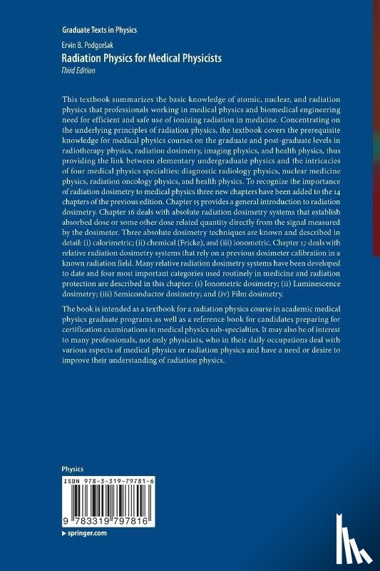 Podgorsak, Ervin B. - Radiation Physics for Medical Physicists