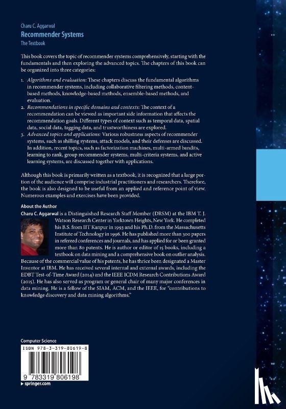 Aggarwal, Charu C. - Recommender Systems
