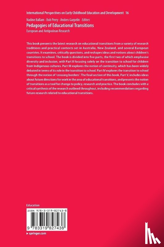  - Pedagogies of Educational Transitions