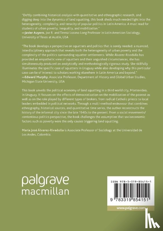Alvarez-Rivadulla, Maria Jose - Squatters and the Politics of Marginality in Uruguay