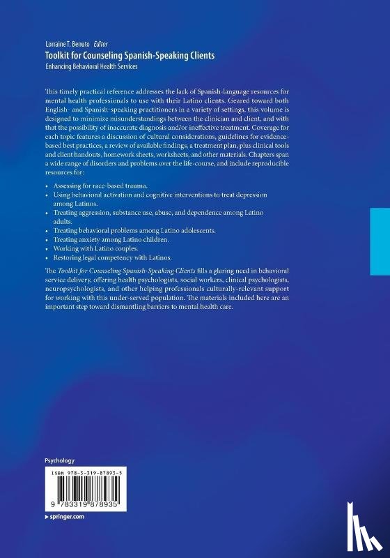  - Toolkit for Counseling Spanish-Speaking Clients