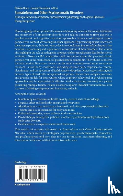  - Somatoform and Other Psychosomatic Disorders