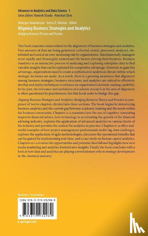  - Aligning Business Strategies and Analytics