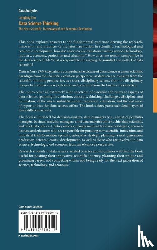 Cao, Longbing - Data Science Thinking
