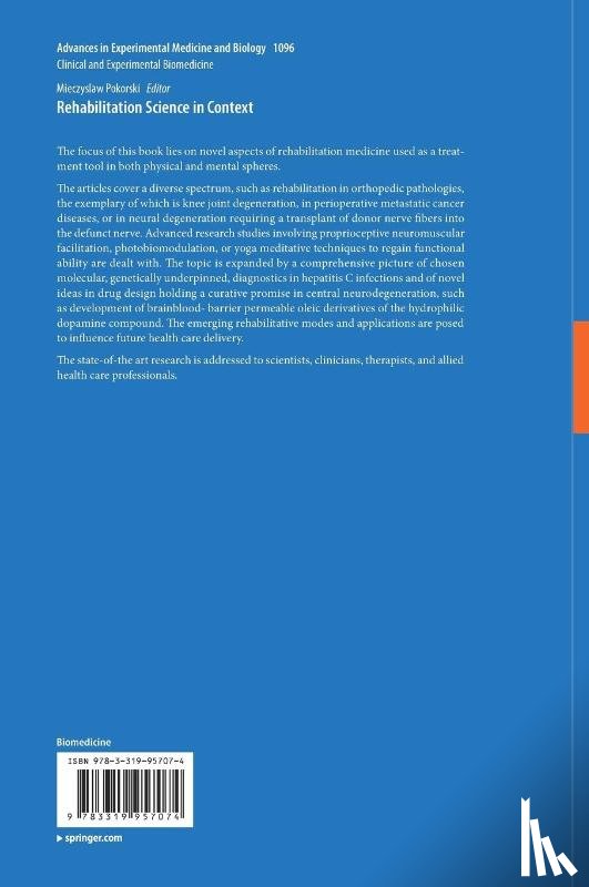  - Rehabilitation Science in Context