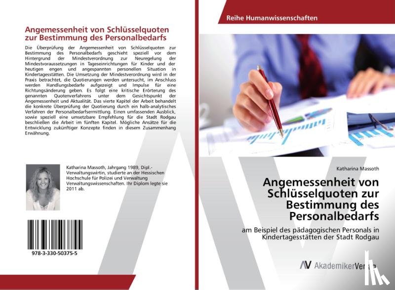 Massoth, Katharina - Angemessenheit von Schlüsselquoten zur Bestimmung des Personalbedarfs