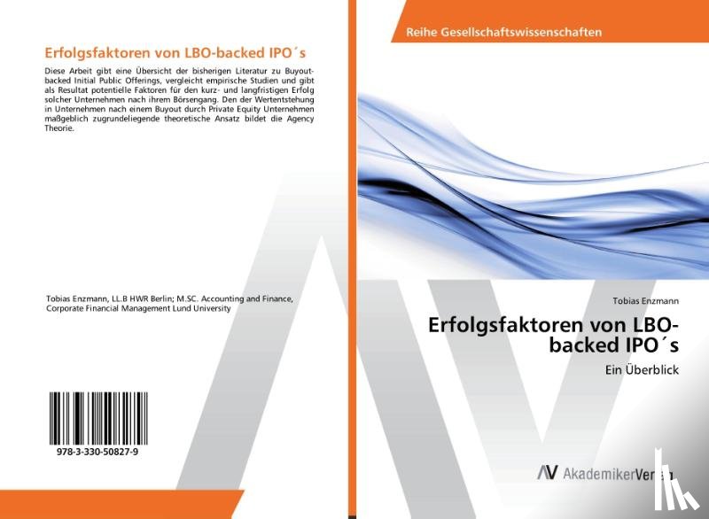 Enzmann, Tobias - Erfolgsfaktoren von LBO-backed IPO´s