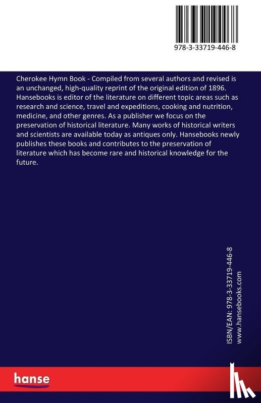 Boudinot, Elias, American Baptist, Publication Soc, Worcester, Samuel a - Cherokee Hymn Book