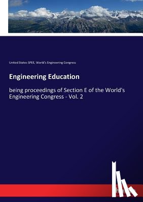 Spee, United States, Engineering Congress, World's - Engineering Education