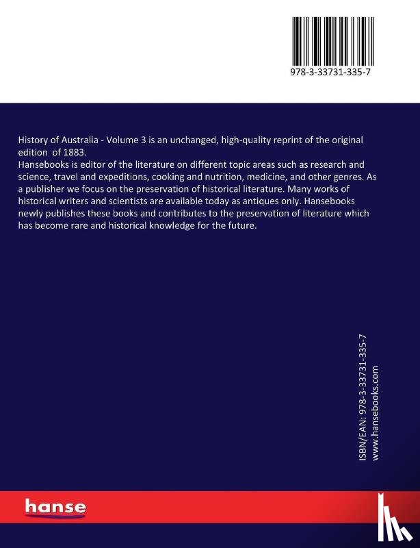 Rusden, George W - History of Australia