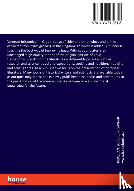 Worlidge, John - Vinetum Britannicum
