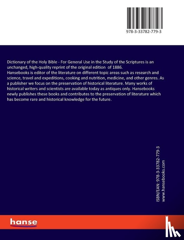 Rand, William Wilberforce - Dictionary of the Holy Bible