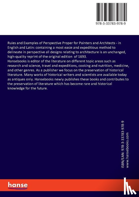 Pozzo, Andrea - Rules and Examples of Perspective Proper for Painters and Architects