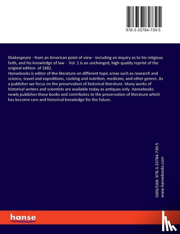 Wilkes, George, Taverner, J W - Shakespeare