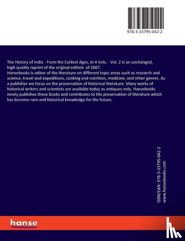 Anonymous - The History of India