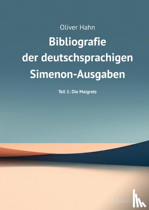 Hahn, Oliver - Simenon-Bibliografie