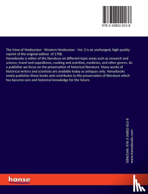 Anonymous - The View of Hindoostan