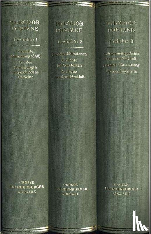 Fontane, Theodor - Gedichte