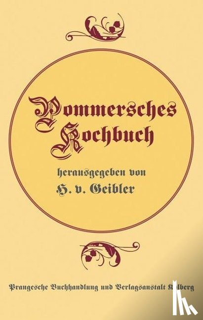  - Pommersches Kochbuch