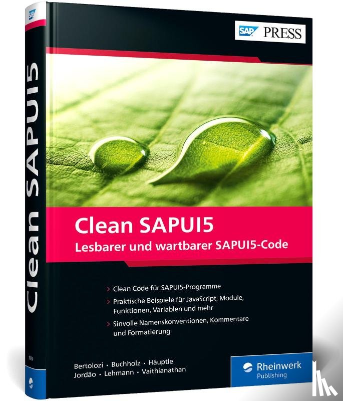 Bertolozi, Daniel, Buchholz, Arnaud, Haeuptle, Klaus, Jordão, Rodrigo - Clean SAPUI5