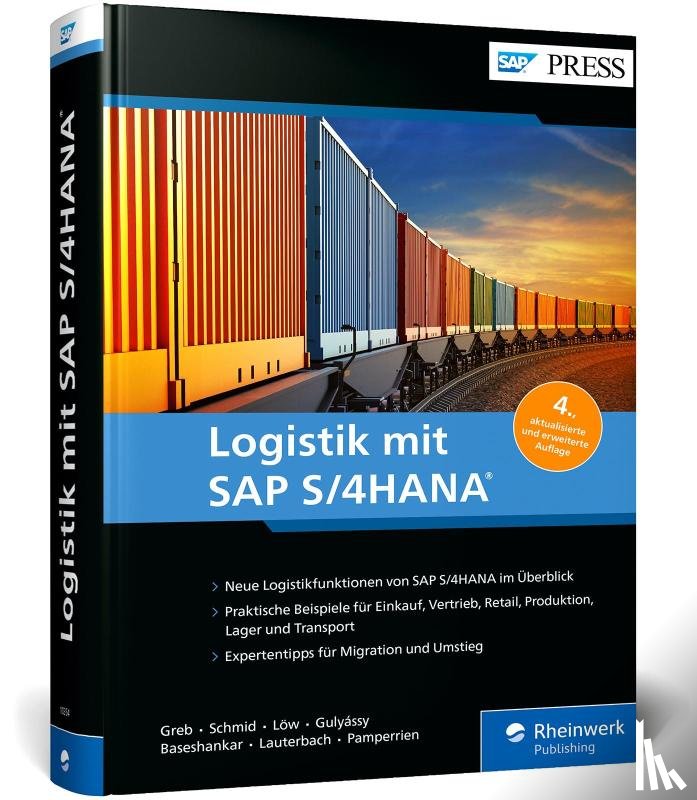 Greb, Alexander, Schmid, Stephan, Löw, Isabella, Gulyássy, Ferenc - Logistik mit SAP S/4HANA