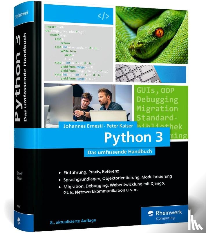Ernesti, Johannes, Kaiser, Peter - Python 3