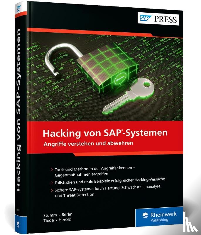Stumm, Holger, Berlin, Daniel, Tiede, Thomas, Herold, Marcus - Hacking von SAP-Systemen