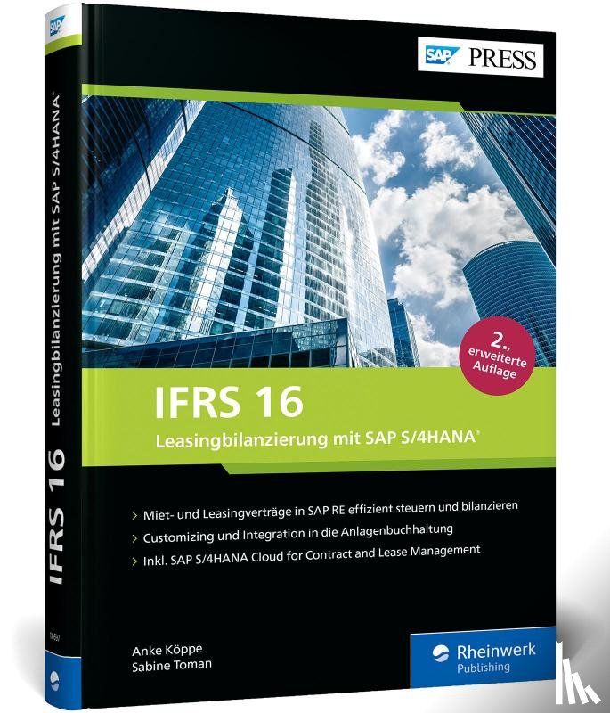 Toman, Sabine, Köppe, Anke - IFRS 16 - Leasingbilanzierung mit SAP S/4HANA