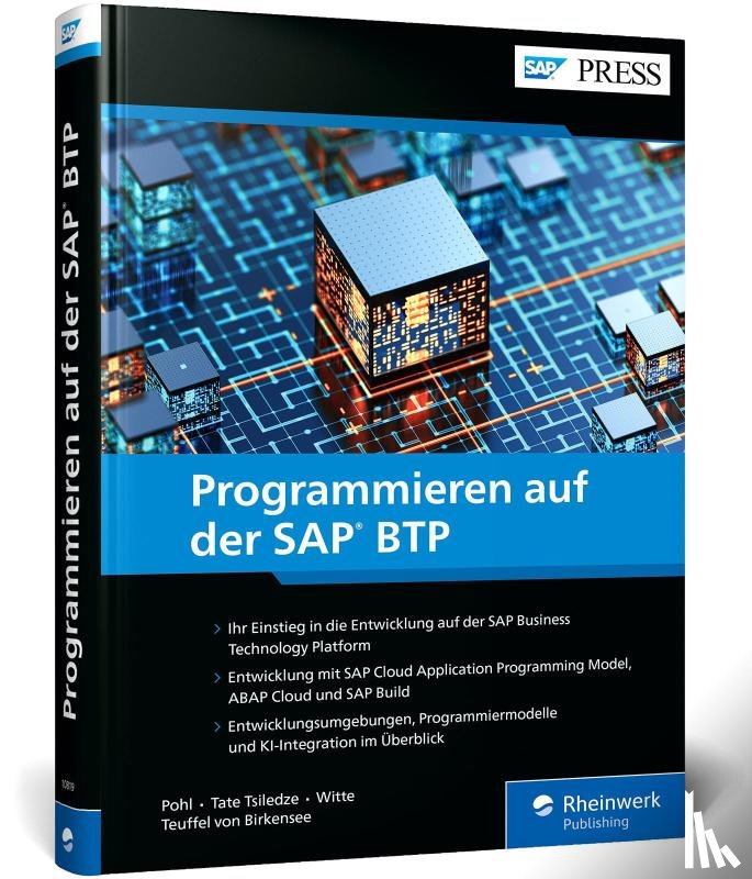 Pohl, Florian, Tate Tsiledze, Jean-Francois, Freiherr Teuffel von Birkensee, Constantin, Witte, Raphael - Programmieren auf der SAP BTP