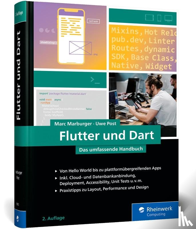 Marburger, Marc, Post, Uwe - Flutter und Dart