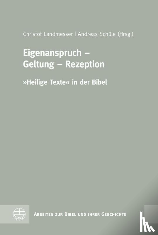  - Eigenanspruch - Geltung - Rezeption