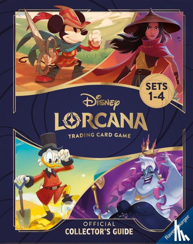  - Disney Lorcana Trading Card Game - Official Collector's Guide: Sets 1-4 EN