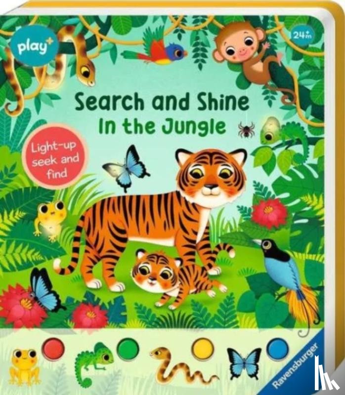 Grimm, Sandra - Ravensburger Play+ Infant & Toddler - Search and Shine In the Jungle