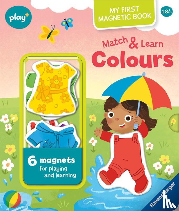 Orso, Kathrin Lena - Ravensburger Play+ Infant & Toddler - My First Magnetic Book: Match and Learn Colours