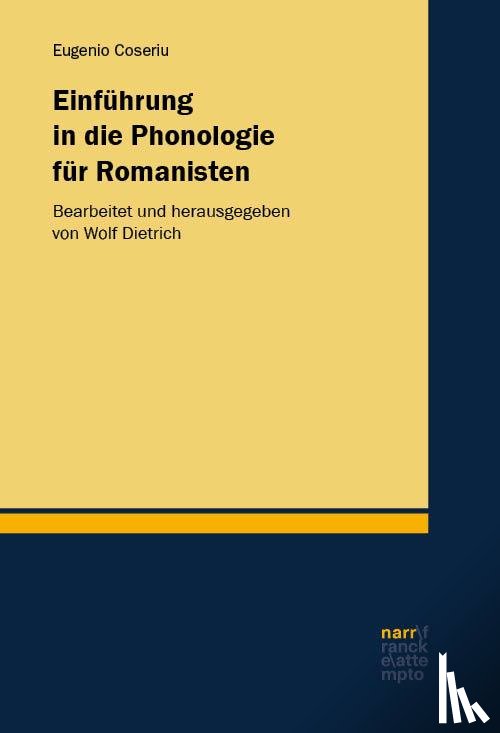 Coseriu, Eugenio - Einführung in die Phonologie für Romanisten