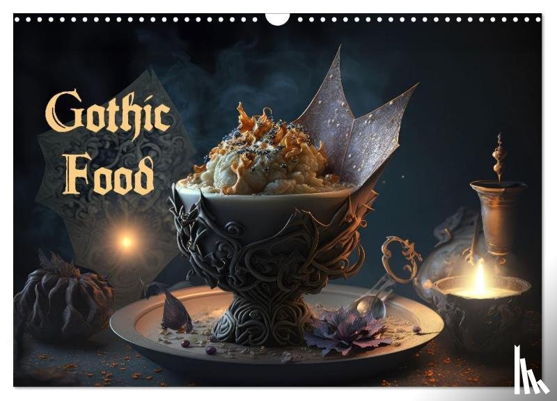 Selfscrum, Selfscrum - Gothic Food (Wandkalender 2025 DIN A3 quer), CALVENDO Monatskalender