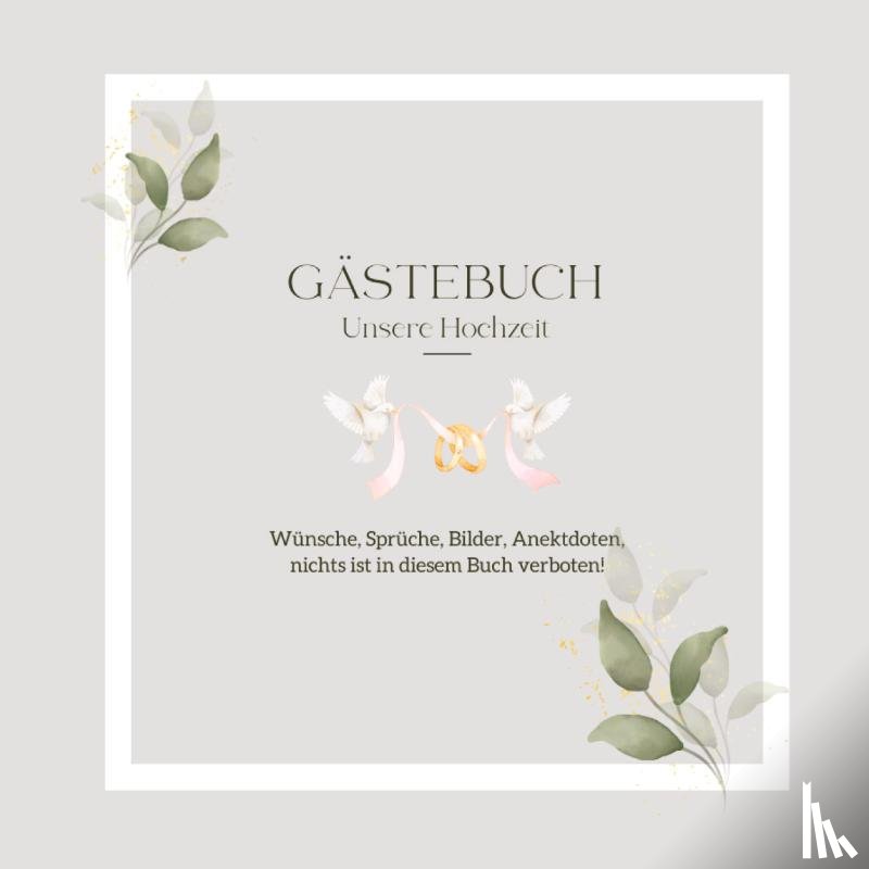 Mein Amorzinho - Gästebuch Unsere Hochzeit: Elegantes Hochzeits-Gästebuch, blanko