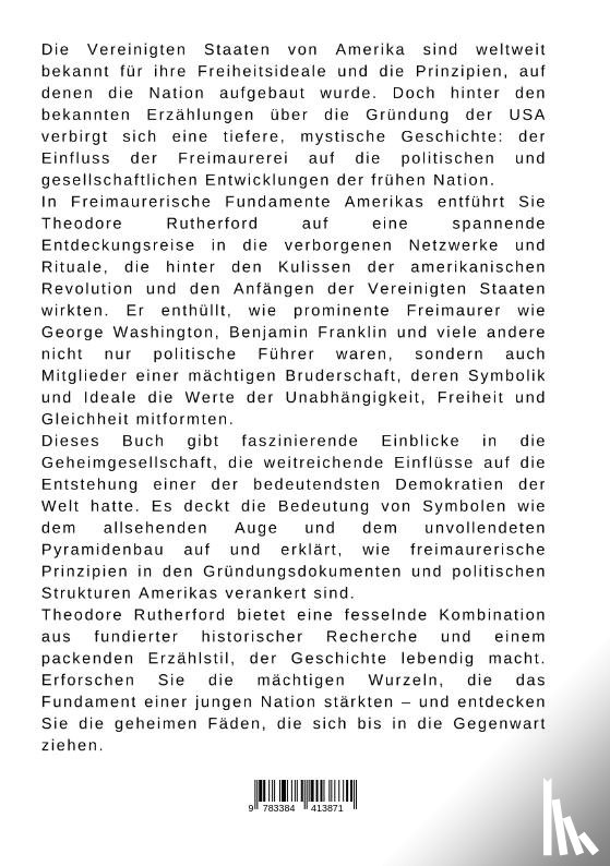 Rutherford, Theodore - Freimaurerische Fundamente Amerikas